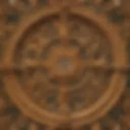 Abstract representation of Renaissance artistry