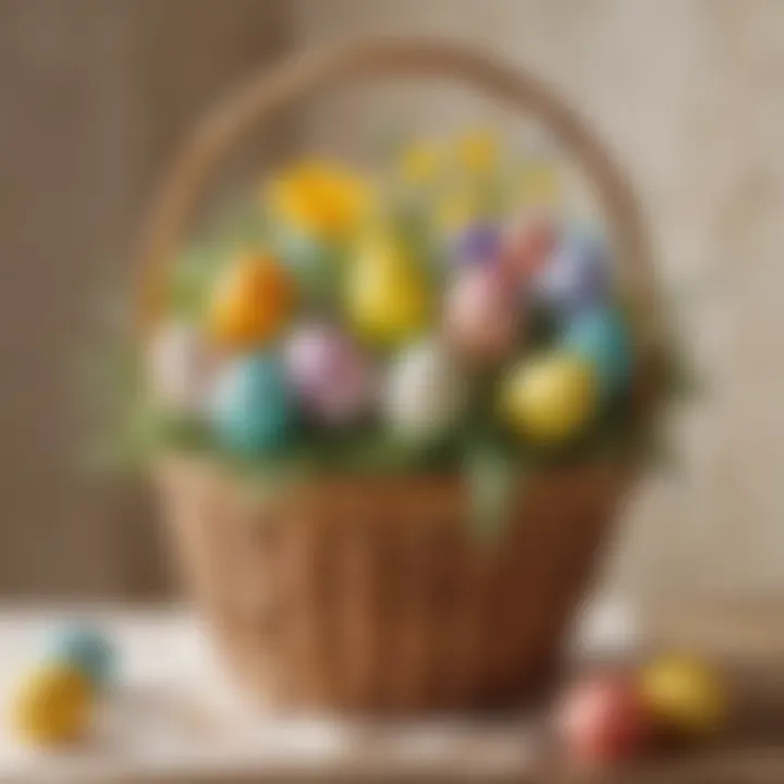 Easter Basket Craft Preschoolers