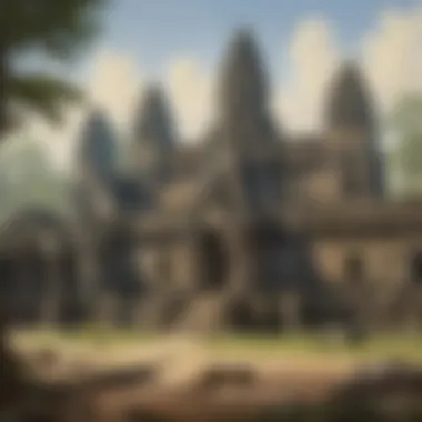 Majestic Temples of Angkor Wat Ancient Temples in Angkor Wat