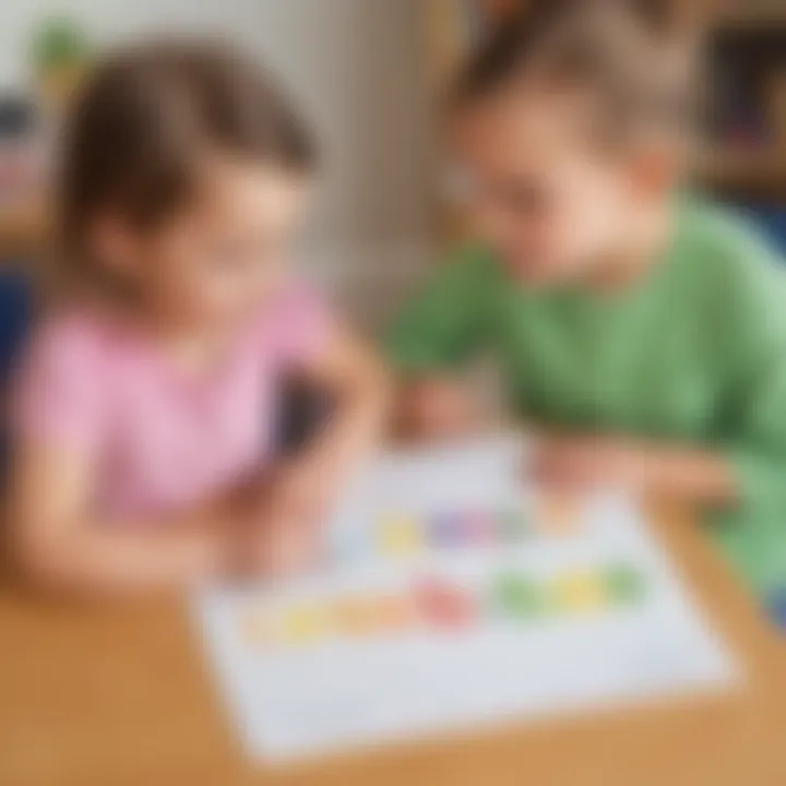 Preschooler's cognitive growth illustrated through name tracing practice
