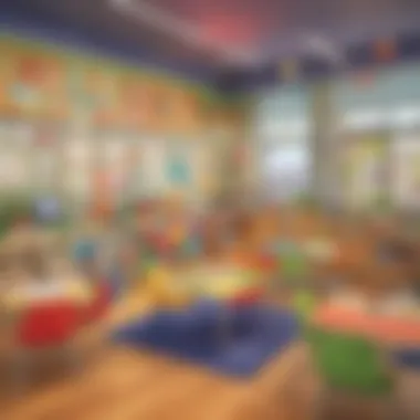 Vibrant Learning Space Visual representation of a colorful and engaging learning environment