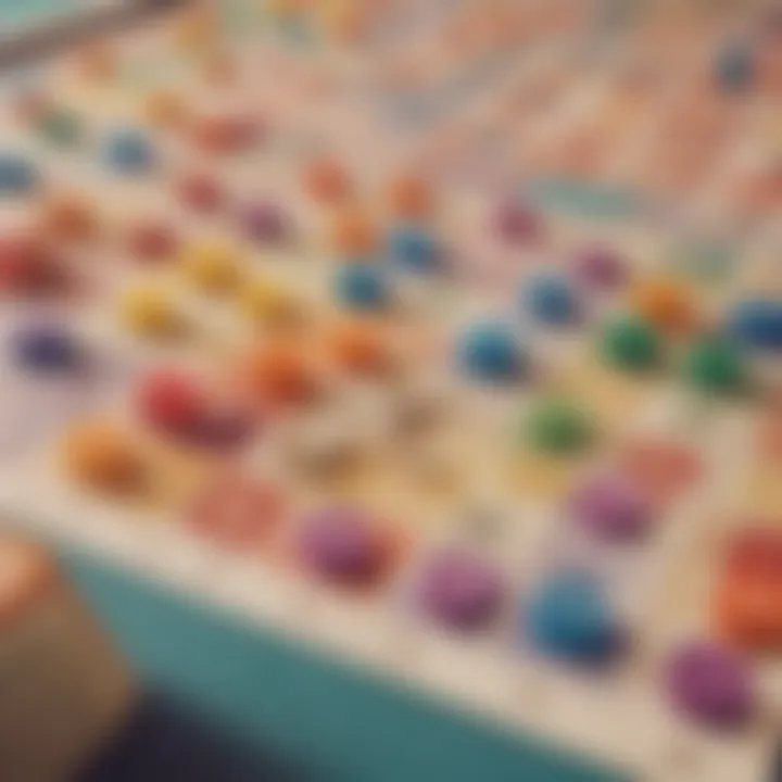 A close-up of bingo chips and a vibrant game setup inviting participation.