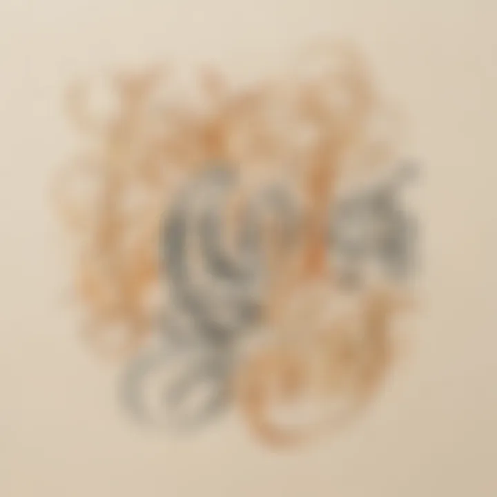 A close-up of elegant calligraphic script on textured paper