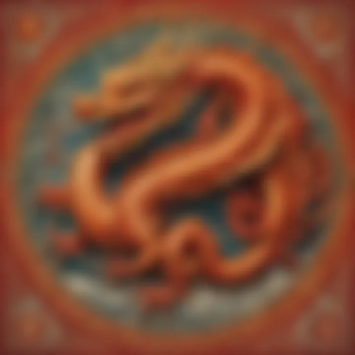 Majestic Chinese Zodiac Dragon Symbol