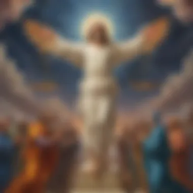 Divine Judgment in Christian Faith Judgment portrayed as divine scales of justice