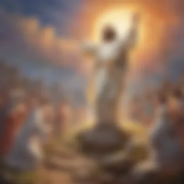 Spiritual Resurrection in Christianity Resurrection depicted as a profound spiritual awakening