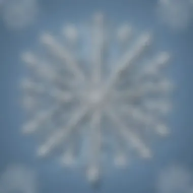 Whimsical Snowflake Illustration