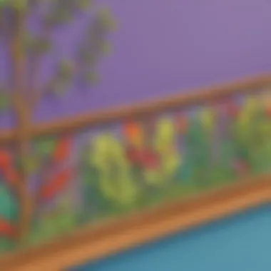 STEM-Inspired Bulletin Border Art Vibrant Classroom Bulletin Border Reflecting STEM Concepts
