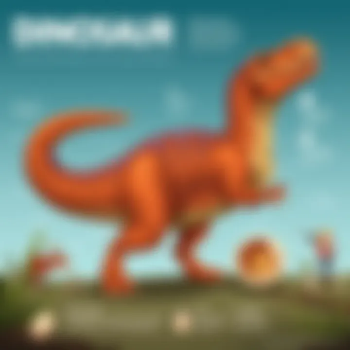 Infographic on Dinosaur Reproduction and Fossilization Process An infographic illustrating the dinosaur reproduction process and fossilization