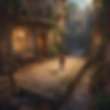 Unexpected Twists and Turns Cinematic shot of a pivotal plot twist