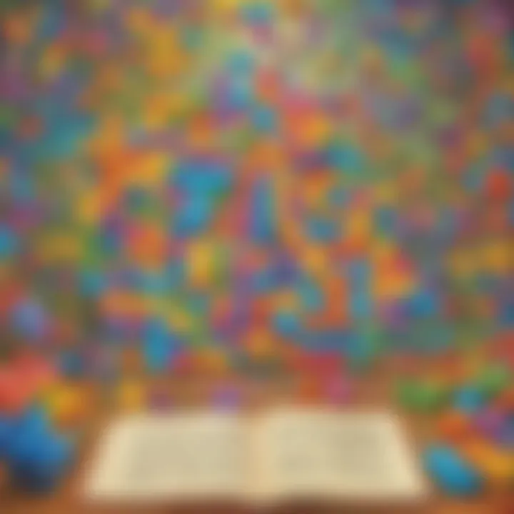 Colorful Word Puzzle Game for Kids
