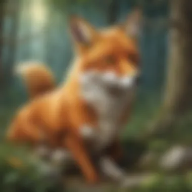 Magical Fox with Cunning Strategies Magical Fox with Cunning Strategies