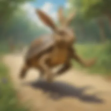 Whimsical Tortoise Racing the Hare Whimsical Tortoise Racing the Hare