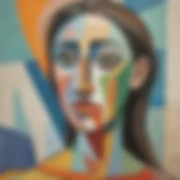 Abstract Picasso Painting