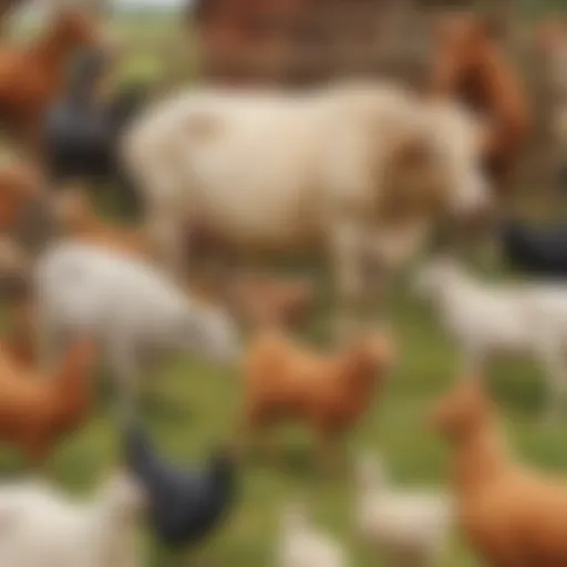 A captivating farm animal game activity