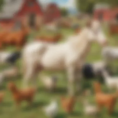 Engaging farm animal puzzle project