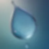 Water Droplet Magnified