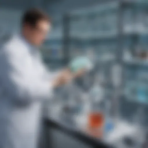 Innovative filtration setup in laboratory