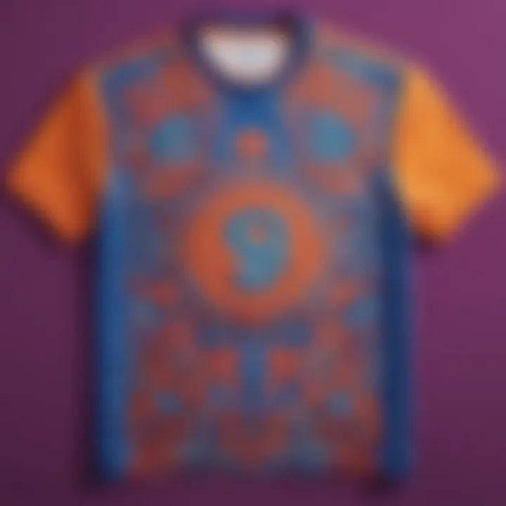 Vibrant football shirt design inspiration