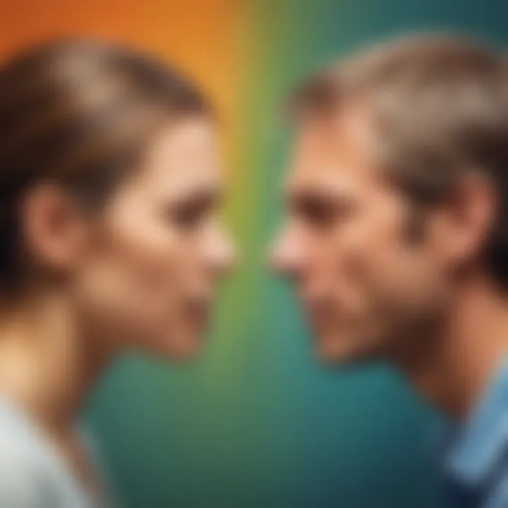 Symbolic illustration of relationship enhancement and empathy building