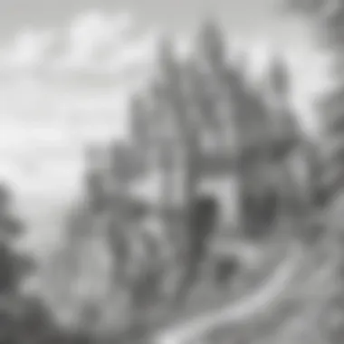 Fantasy Castle Landscape