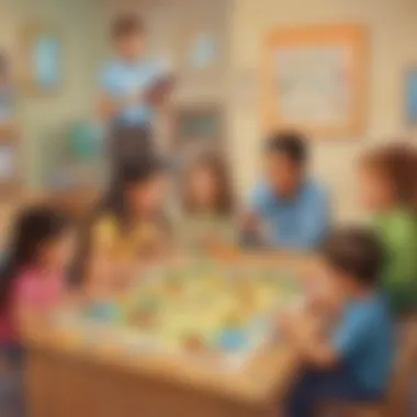 Kidlect smart board game enhancing critical thinking