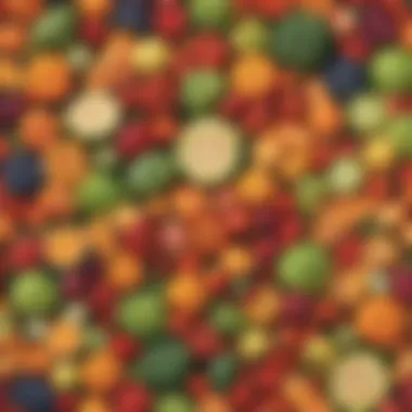 Colorful Fruit and Vegetable Sorting Activity