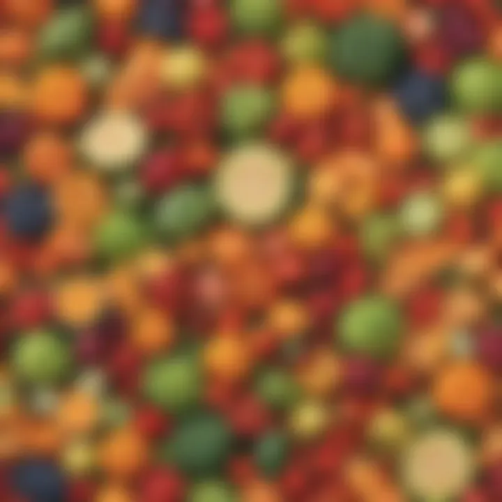 Colorful Fruit and Vegetable Sorting Activity
