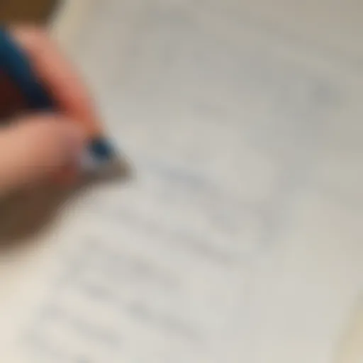 An organized handwriting practice sheet with lined paper