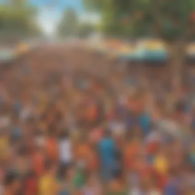 Vibrant community festivals in Australia