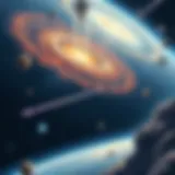 Stunning view of distant galaxies