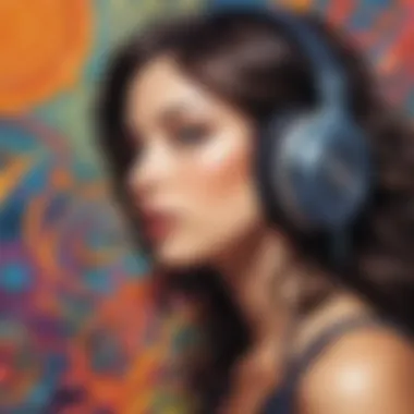 Modern trends in music cover art design