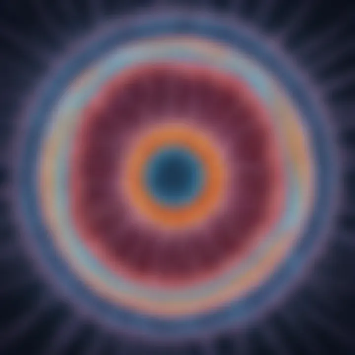 Illustration showcasing the intricate network of the endoplasmic reticulum in an animal cell