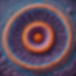 Visualization of the intricate structure of an animal cell nucleus