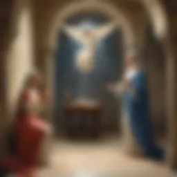 Mystical Encounter at the Annunciation