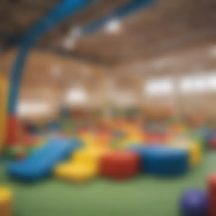 Educators utilizing soft play equipment to create engaging learning experiences