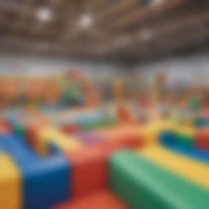 Safety measures implemented in large soft play areas