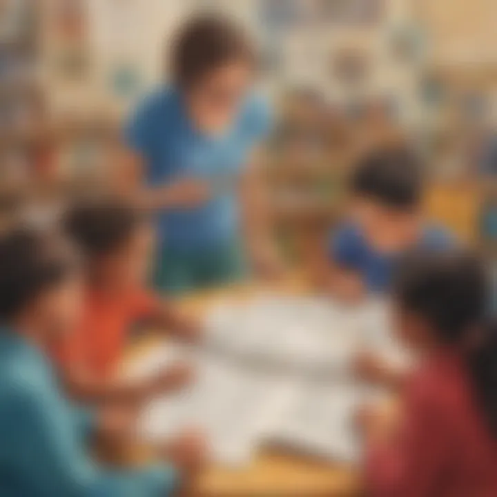 Visual representation of the benefits of collaborative reading