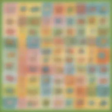 Common Long Vowel Words Visual representation of common long vowel words in a colorful layout.