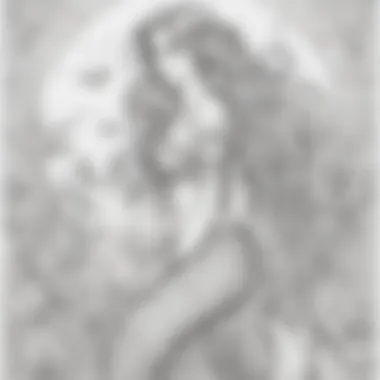 Diverse Mermaid Colouring Sheet Designs A collection of mermaid colouring sheets showcasing various designs.