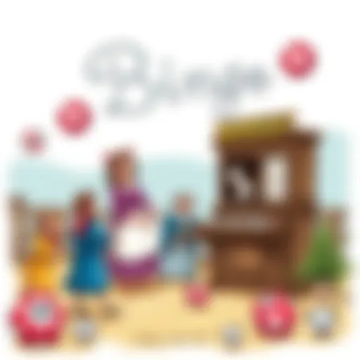 Historical representation of bingo's origins