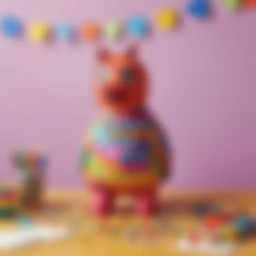 Colorful Pi Day Piñata