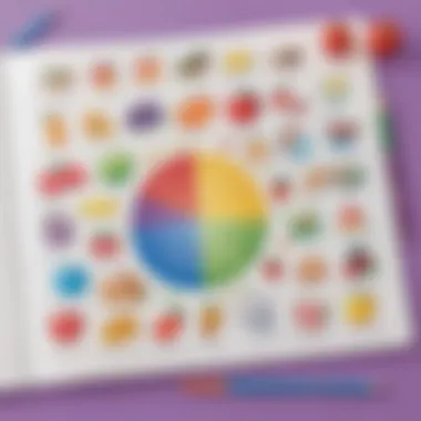Colorful phonics worksheet designed for preschoolers