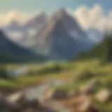 Majestic Rocky Mountains in Alberta
