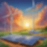 Illustration of Renewable Energy Sources