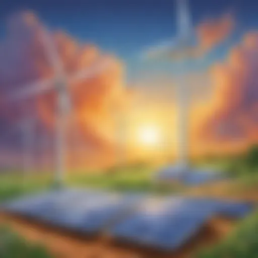 Illustration of Renewable Energy Sources