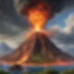 Volcano Eruption Model