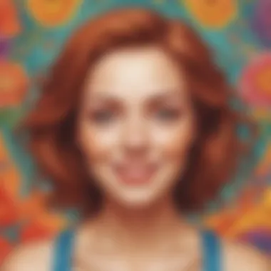 Self-Esteem Enhancement Creative depiction of self-esteem enhancement and positivity