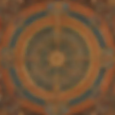 Abstract representation of abstaining from indulgences