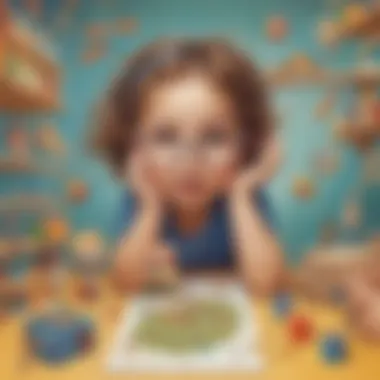 Visual representation of cognitive development through play
